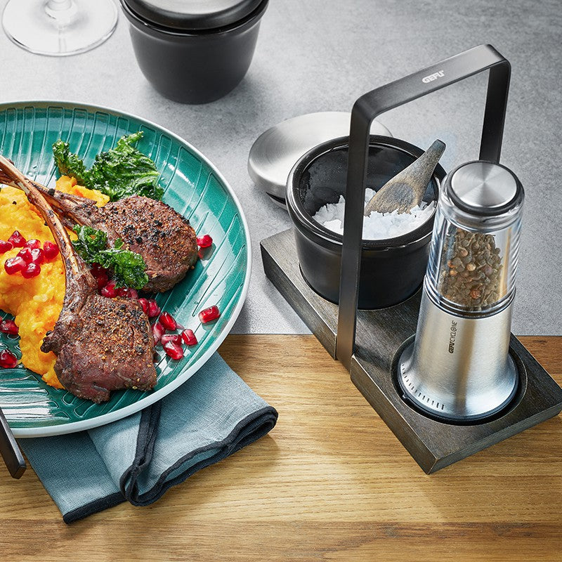 Garšvielu dzirnaviņu paliktnis M GEFU X-Plosion®