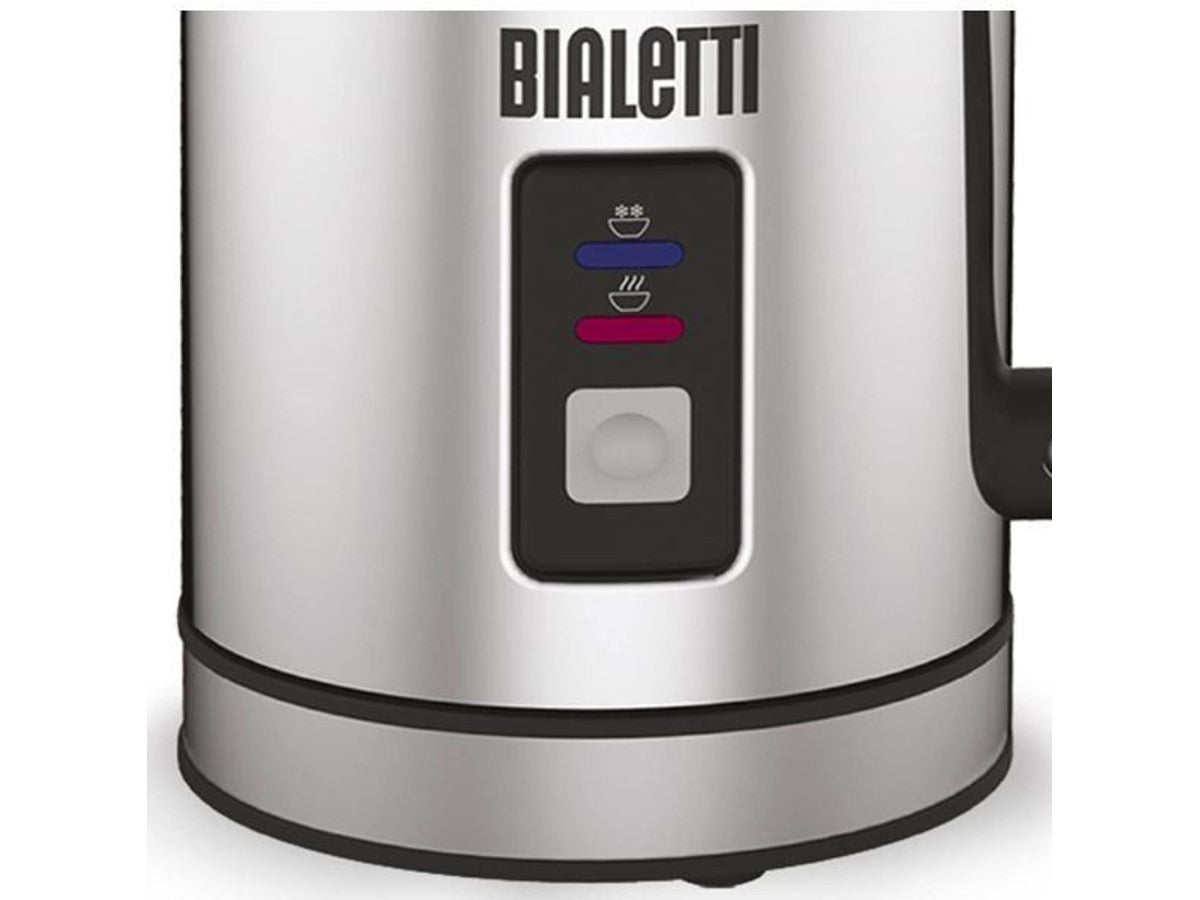 Bialetti - Electric milk frother 150ml cappuccino or 300ml hot milk white