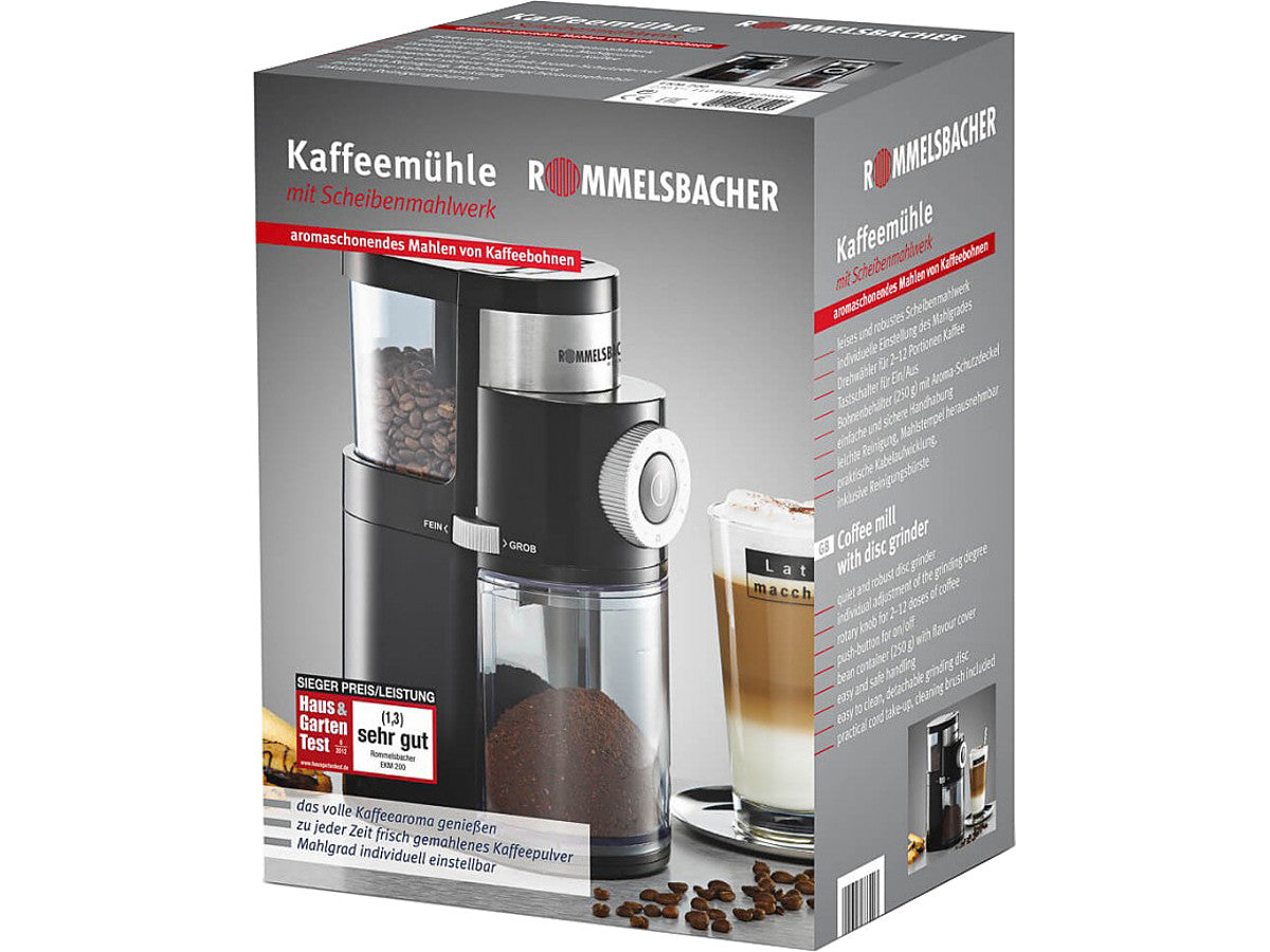 Kafijas dzirnaviņas Rommelsbacher EKM 200