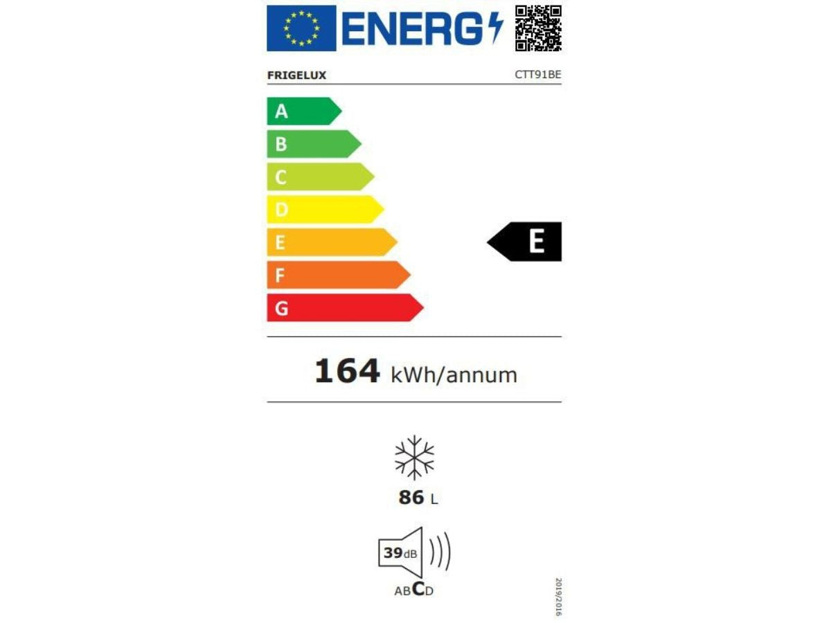 Saldētava Frigelux CTT91BE, 85cm, balta