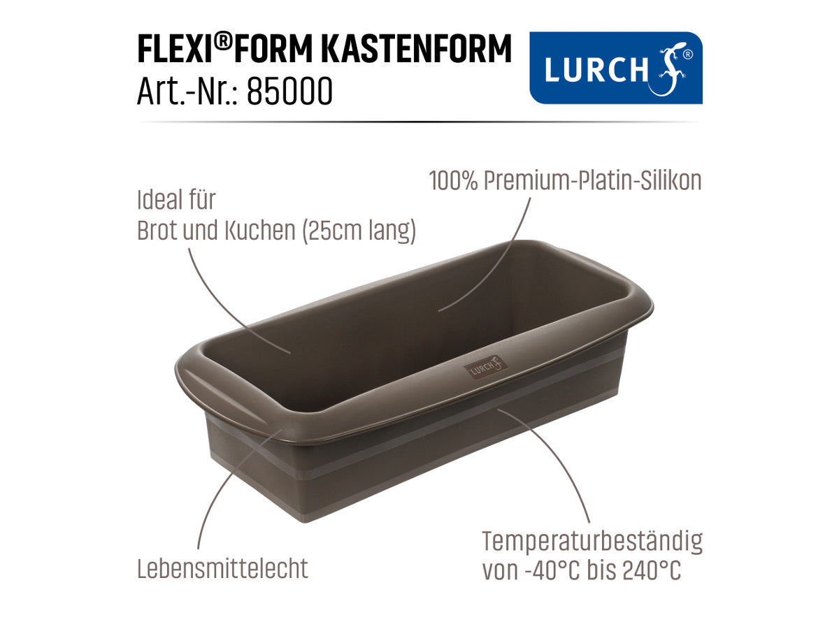 Silikona maizes forma Lurch FlexiForm Premium-Platinum-Silicone, 25x9x6,5cm