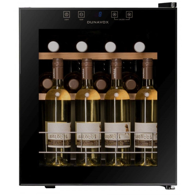 Vīna dzesēšanas skapis Dunavox DXFH-16.46, 16 pudelēm