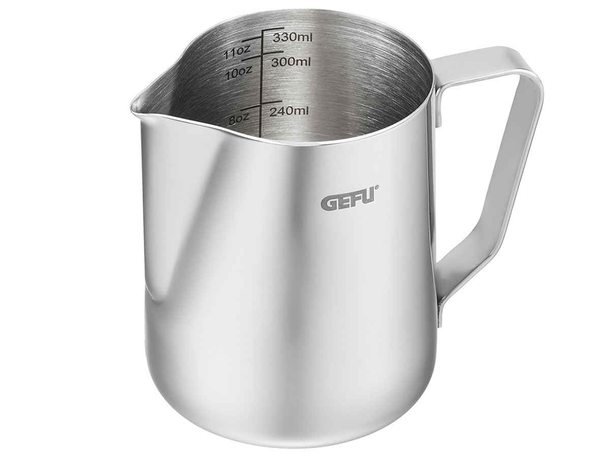 Steel milk frothing mug Gefu BARISTA 350ml