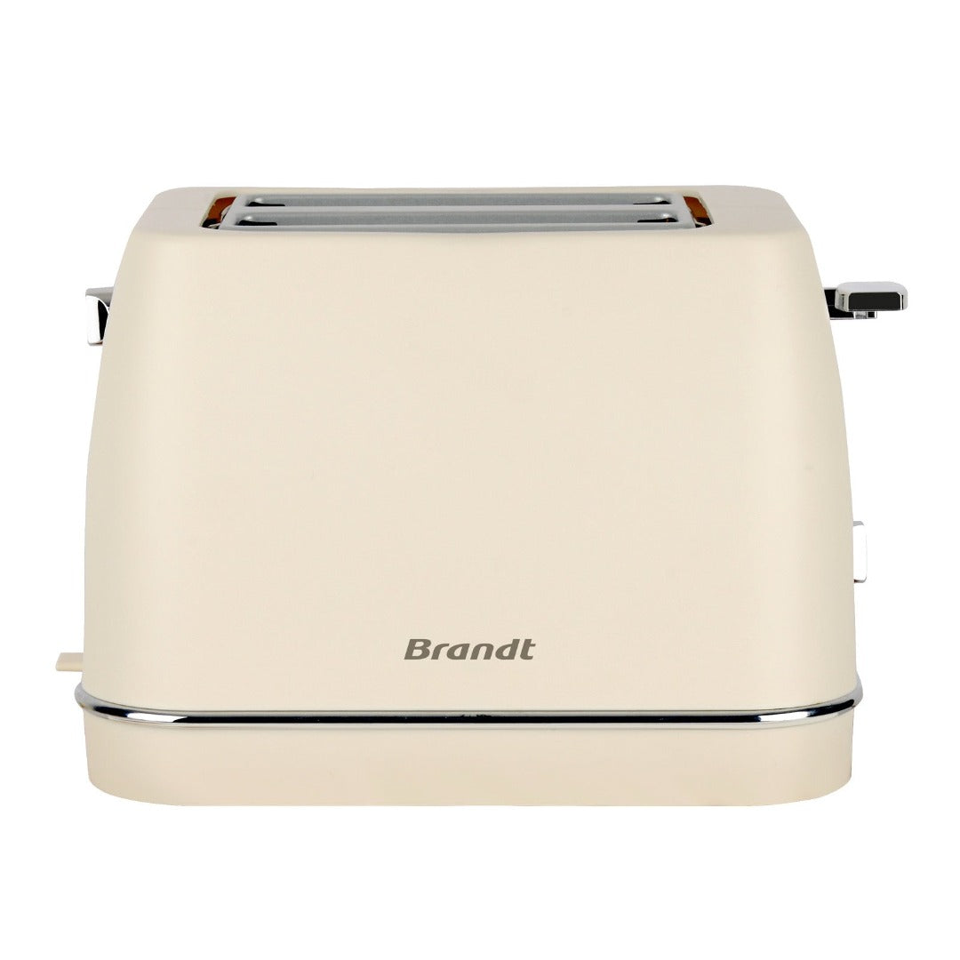 Brandt TO2T870C Vintage tosteris grauzdiņiem, 870W, bēšīgs