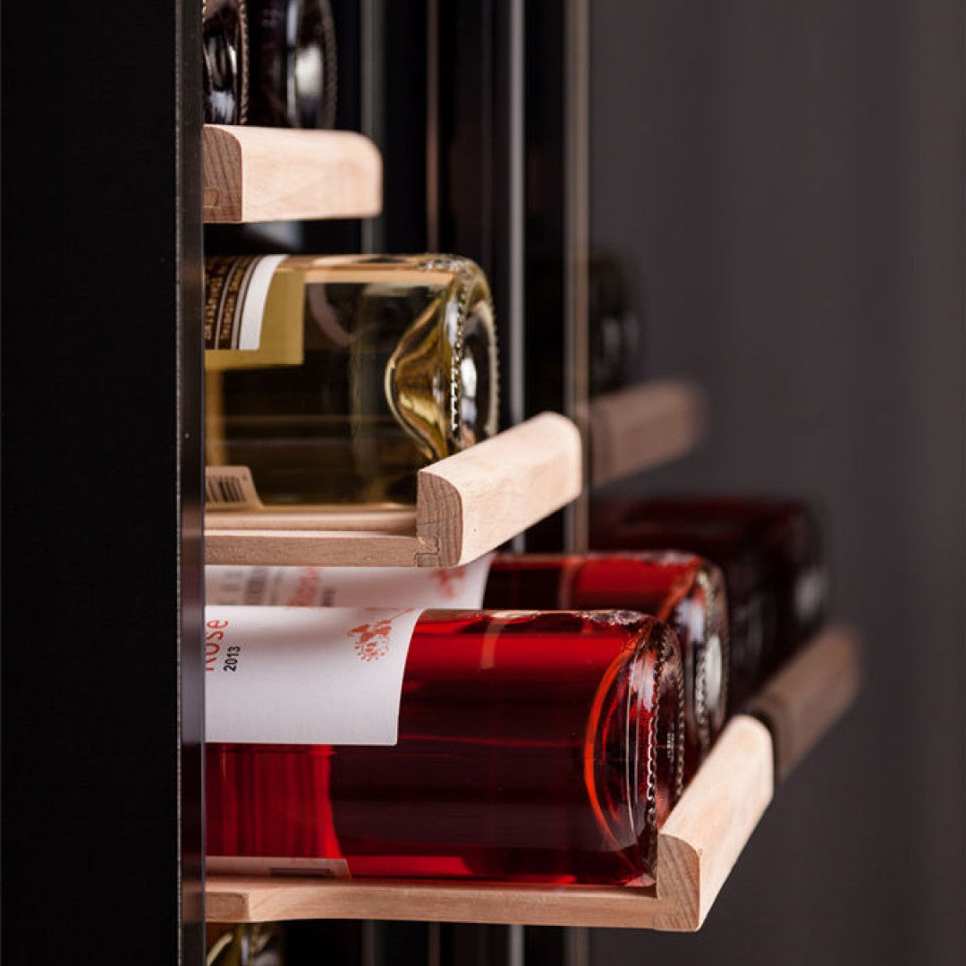 Iebūvējams vīna dzesēšanas skapis 19 pudelēm Dunavox DAUF-19.58B - vīna skapji un ledusskapji