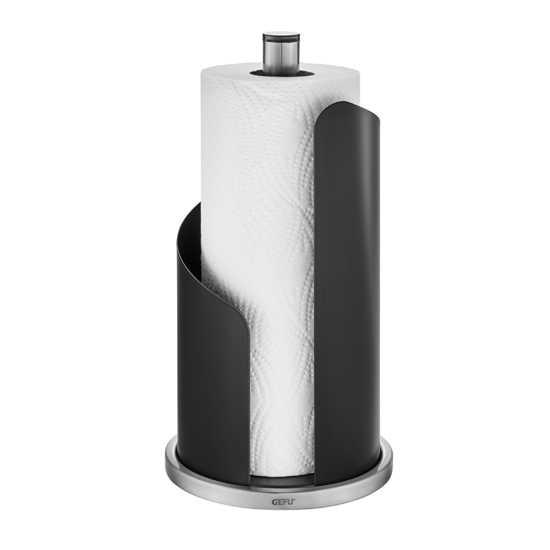Paper towel holder Gefu Curve, black steel