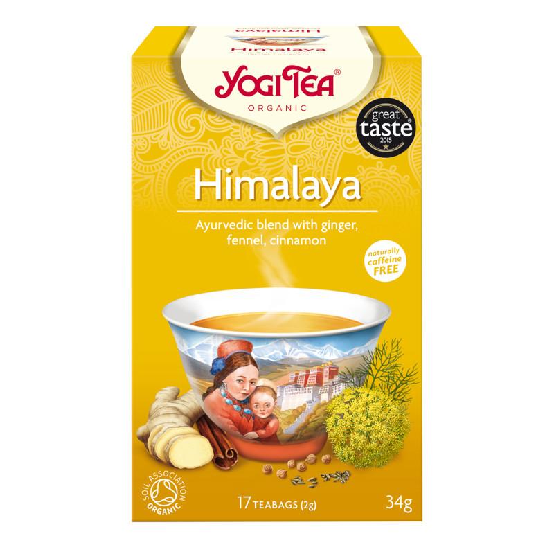 BIO Yogi Himalaju tēja (Yogi Tea Himalaya) ar ingveru, fenheli un kanēli,  art. YT11 - paprika.lv