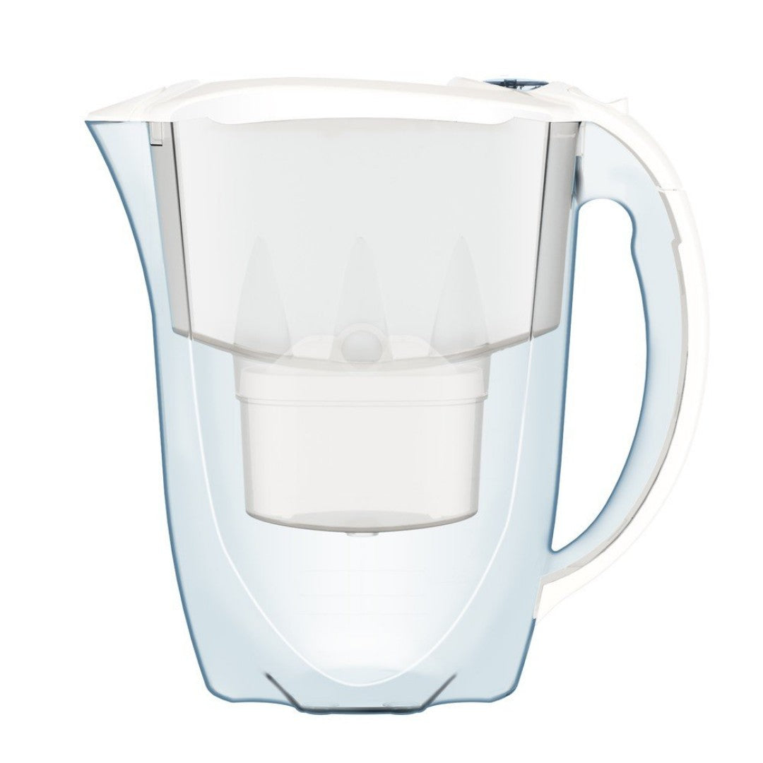 Aquaphor Amethyst Maxfor+ ūdens filtra kanna 2.8l, balta, komplektā ar 1 gab. filtru