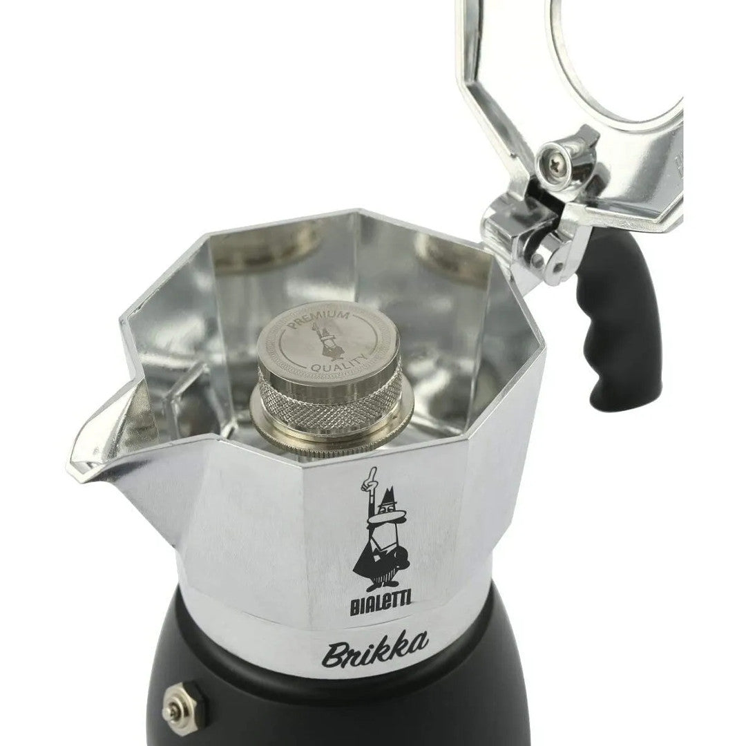 Espresso kafijas vārītājs Bialetti New Brikka , 4 tasēm
