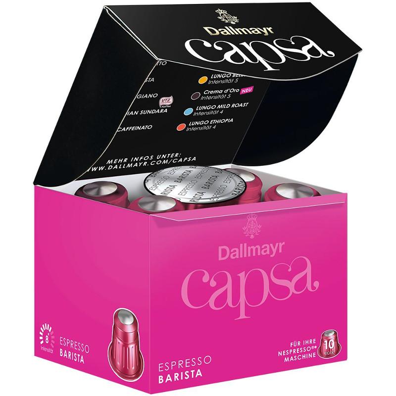 Dallmayr Capsa Espresso Barista kafijas kapsulas Nespresso, 10gab.,  art. 101000000 - paprika.lv