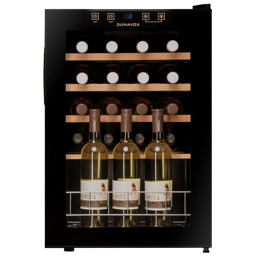 Wine cabinet Dunavox DXFH-20.62, for 20 bottles 