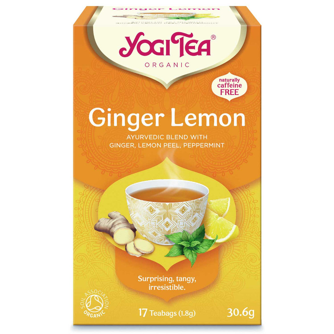 BIO Yogi ginger and lemon tea (Yogi Tea Ginger Lemon)