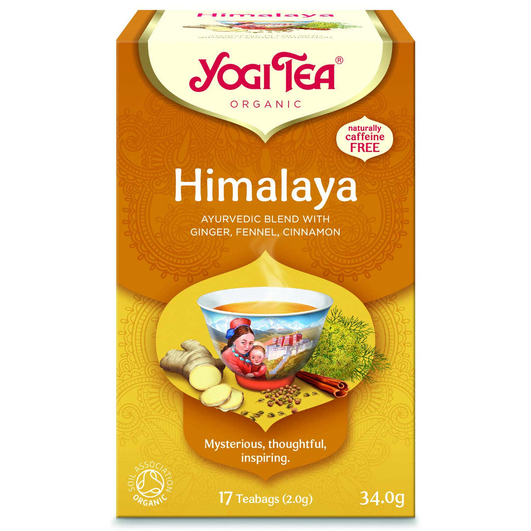 BIO Yogi Himalaju tēja (Yogi Tea Himalaya) ar ingveru, fenheli un kanēli