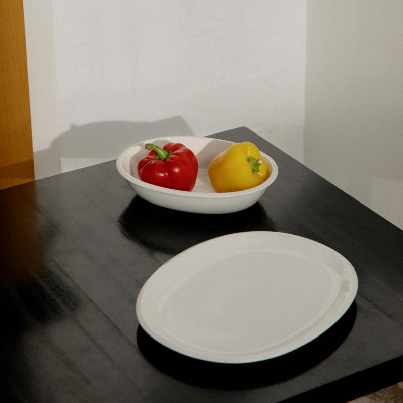 Ovāla bļoda Iittala Raami, balta, 27 cm, serving bowl oval 1,6L by Iittala