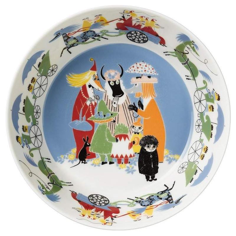 Servējamā bļoda Draudzība 23 cm, Moomin serving bowl by Arabia,  art. 100255 - paprika.lv