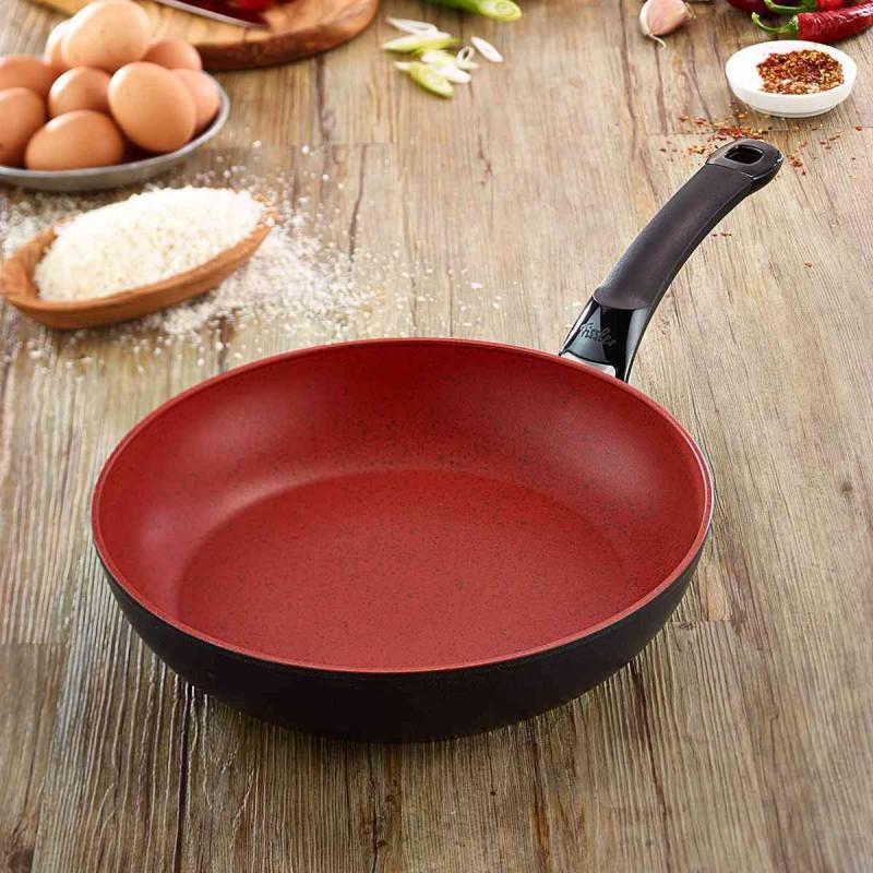 Fissler SensoRed panna indukcijai 20cm, h-5cm,  art. 157-303-20-100 - paprika.lv