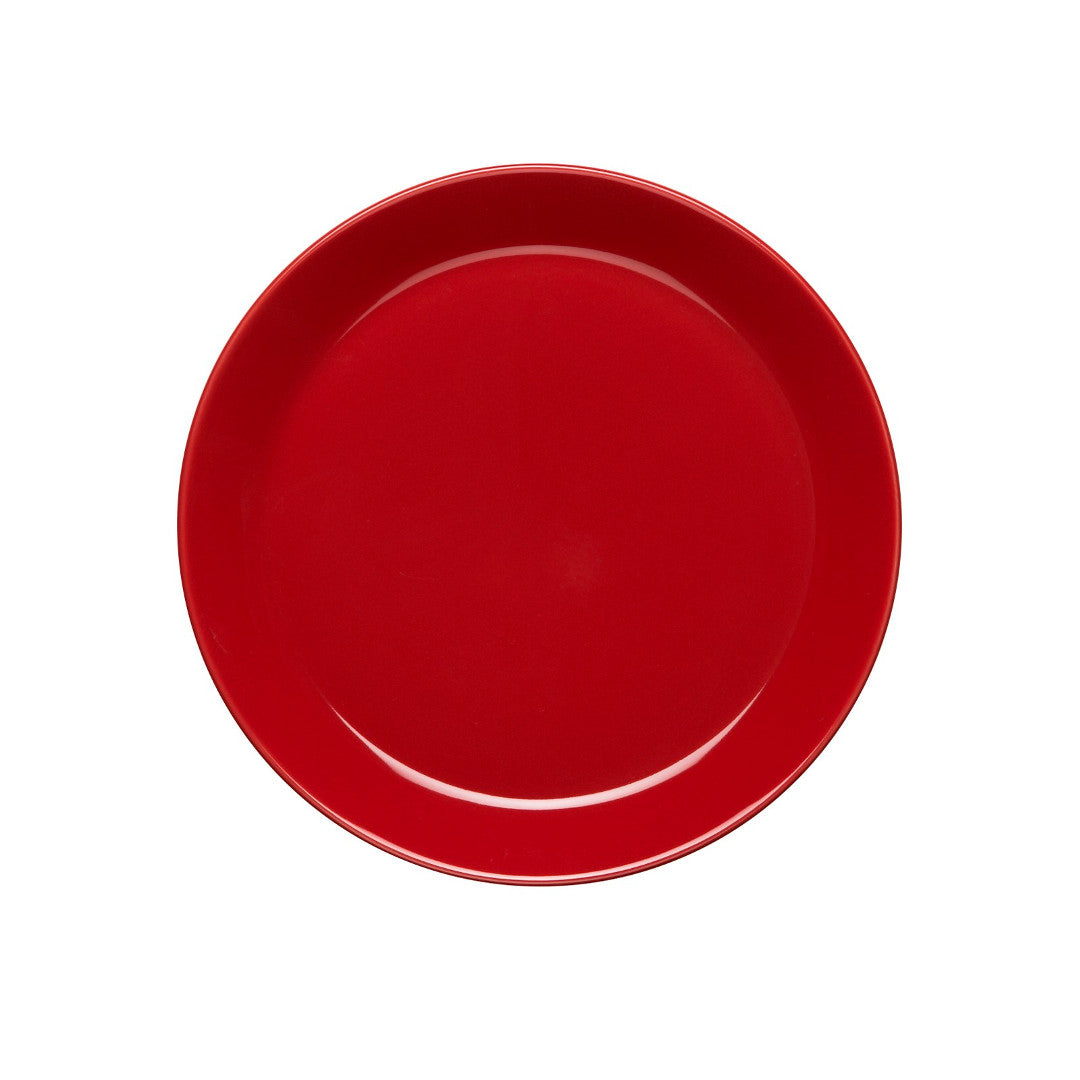 Rörstrand Höganäs Keramik šķīvis Ø20cm, sarkans