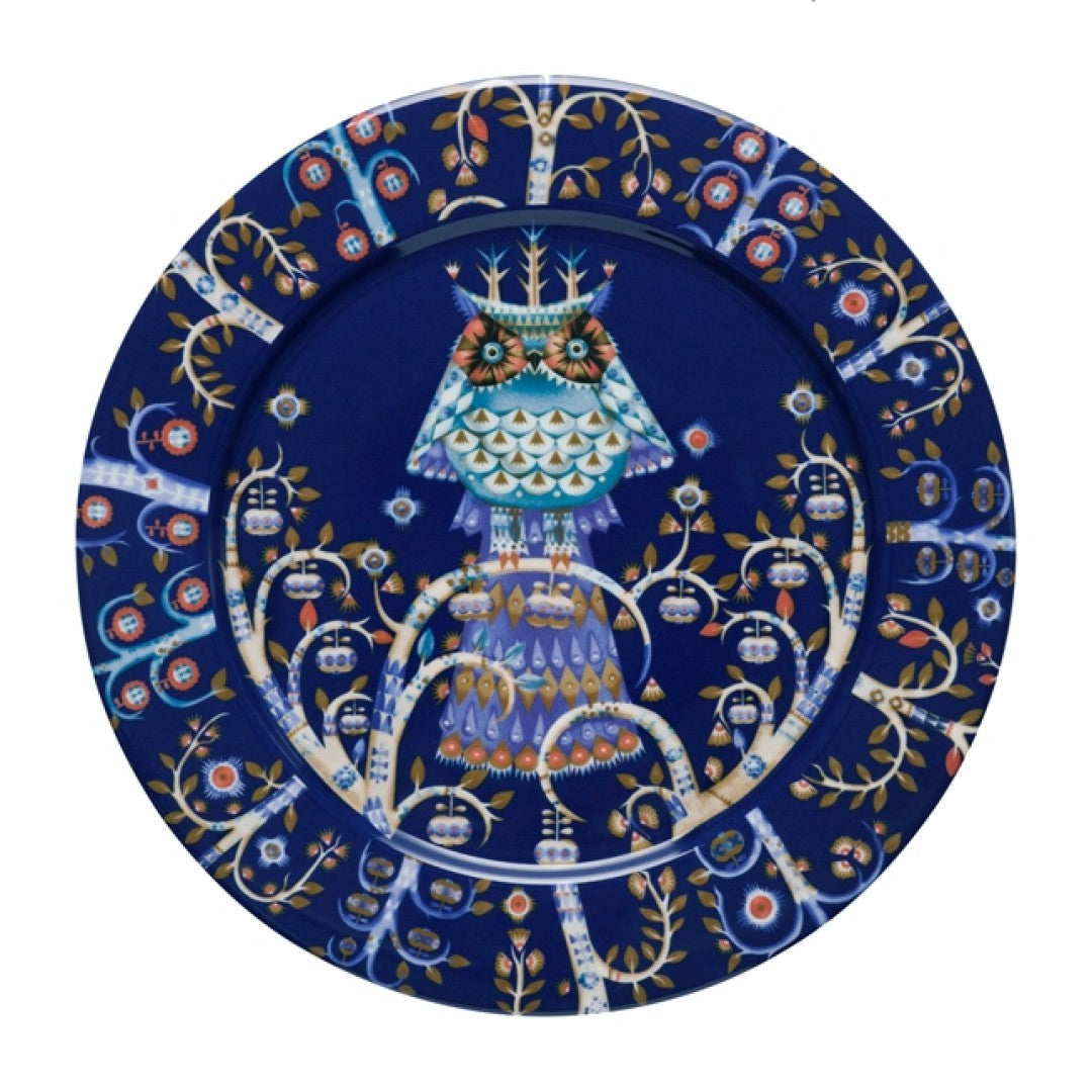 Iittala Taika Ø27cm zils porcelāna šķīvis