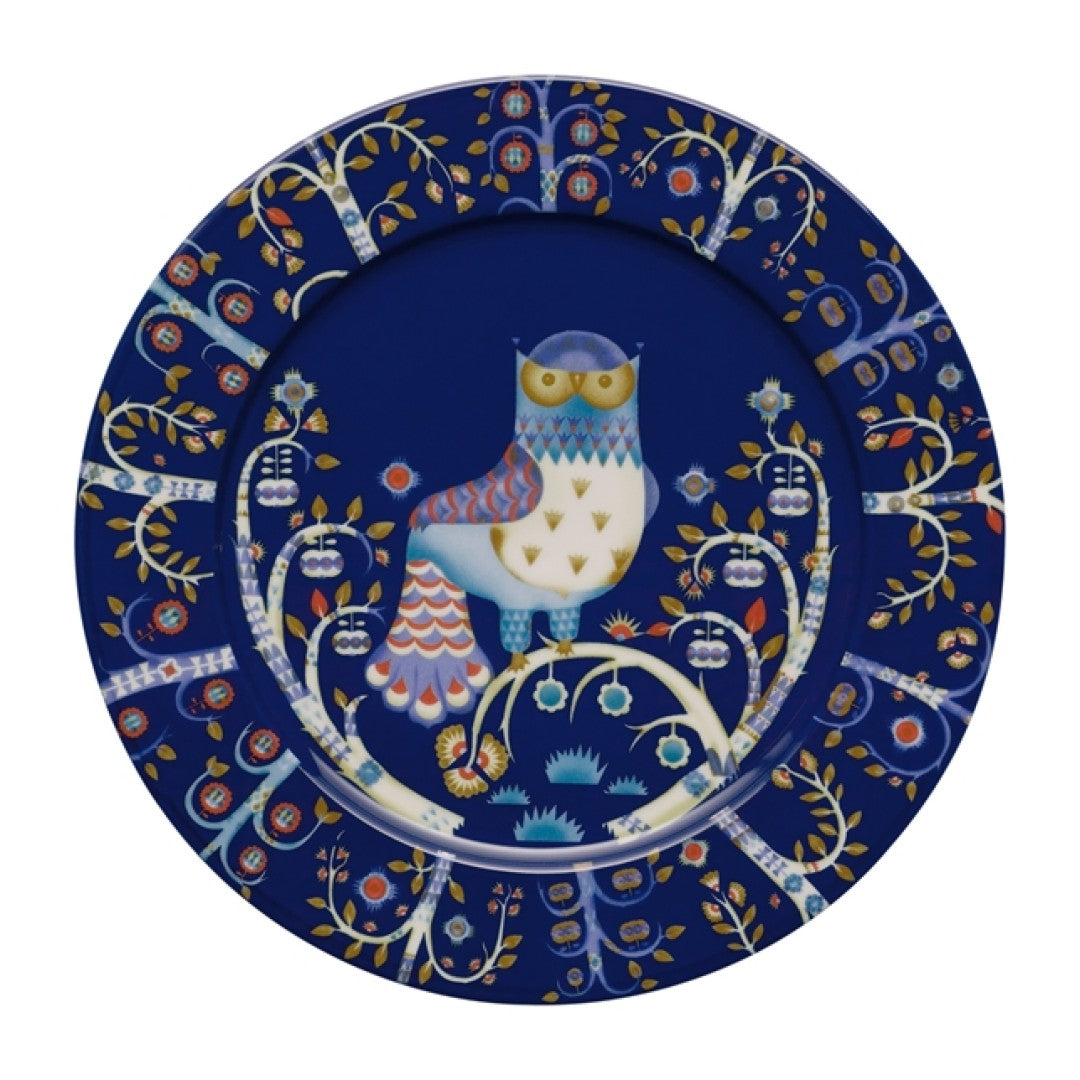 Iittala Taika Ø30cm zils porcelāna servējamais šķīvis