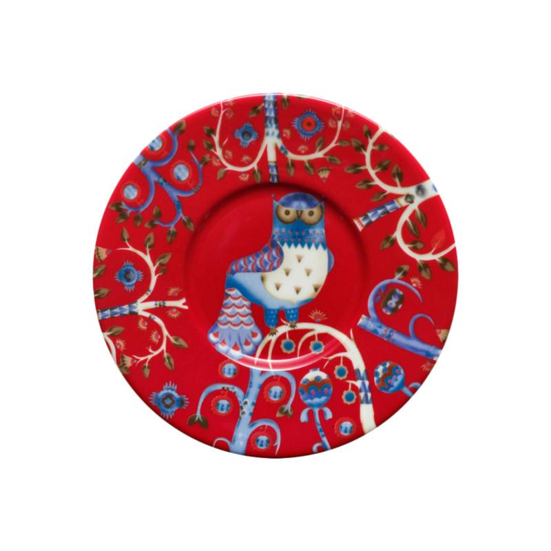 Apakštase Iittala Taika, 15cm sarkana, Taika Saucer red by Iittala,  art. 500657 - paprika.lv