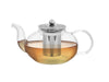 Stikla tējas kanniņa 1.0l ar tērauda sietiņu Tramontina