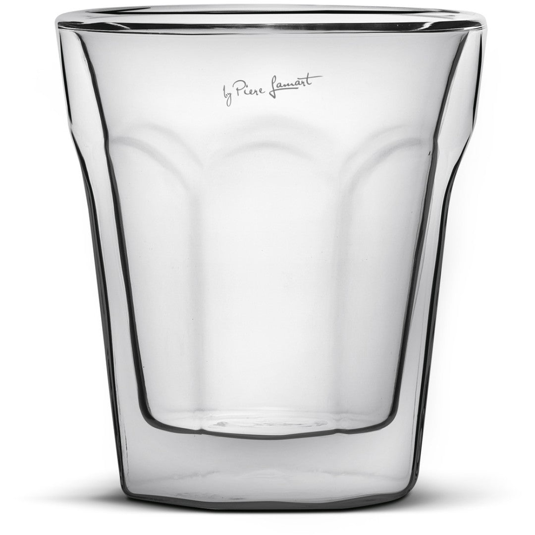 Borsilikāta stikla dubultsienu glāzes Lamart Vaso, 2x280ml,  art. LT9023 - paprika.lv