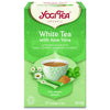 Ajūrvēdas tējas maisījums Yogi Tea baltā tēja ar alveju, 17pac.