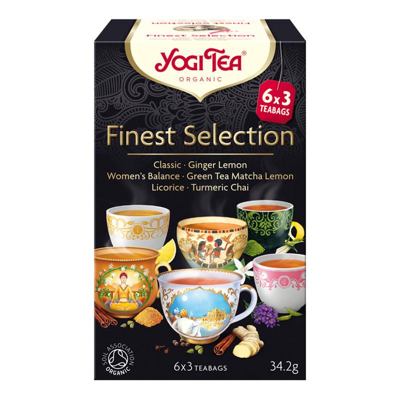 BIO Yogi tēju izlase (Yogi Tea Finest Selection),  art. YT59 - paprika.lv