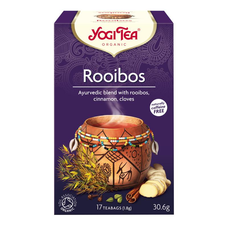 BIO Yogi Rooibos tēja (Yogi Tea Rooibos) ar kanēli un krustnagliņām,  art. YT14 - paprika.lv