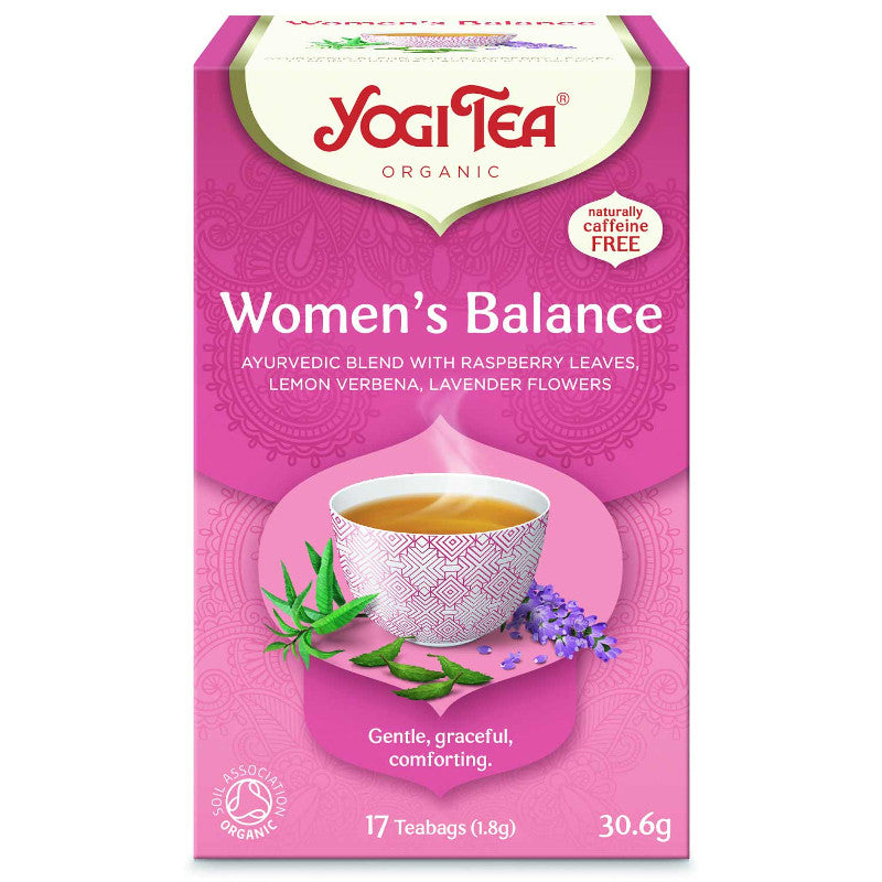BIO Yogi tēja Sievietes harmonijai (Yogi Tea Women's Balance),  art. YT44 - paprika.lv
